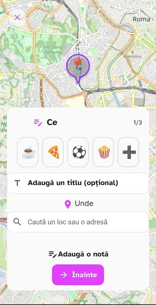 Primul pas al creării evenimentului: Ce